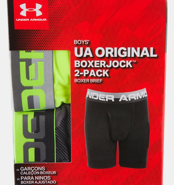 Under Armour Boys' UA Original Series Camo Boxerjock® 2-Pack